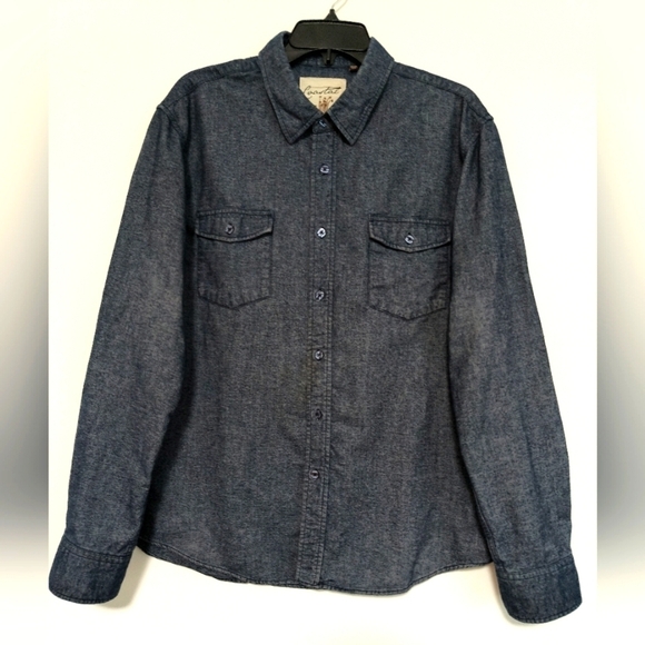Coastal Other - [5x$20] Men's Blue Denim Shirt / Size XL